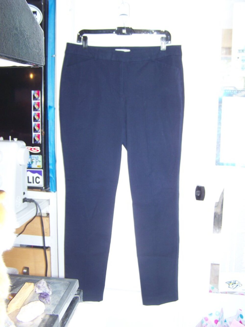 Liz Claiborne Emma Mid Rise Slim Fit Pant Sz 10 - Picture 2 of 8